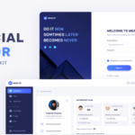 Download a set of UI interface resources for financial management B2B products, including B2B UI materials for financial products.