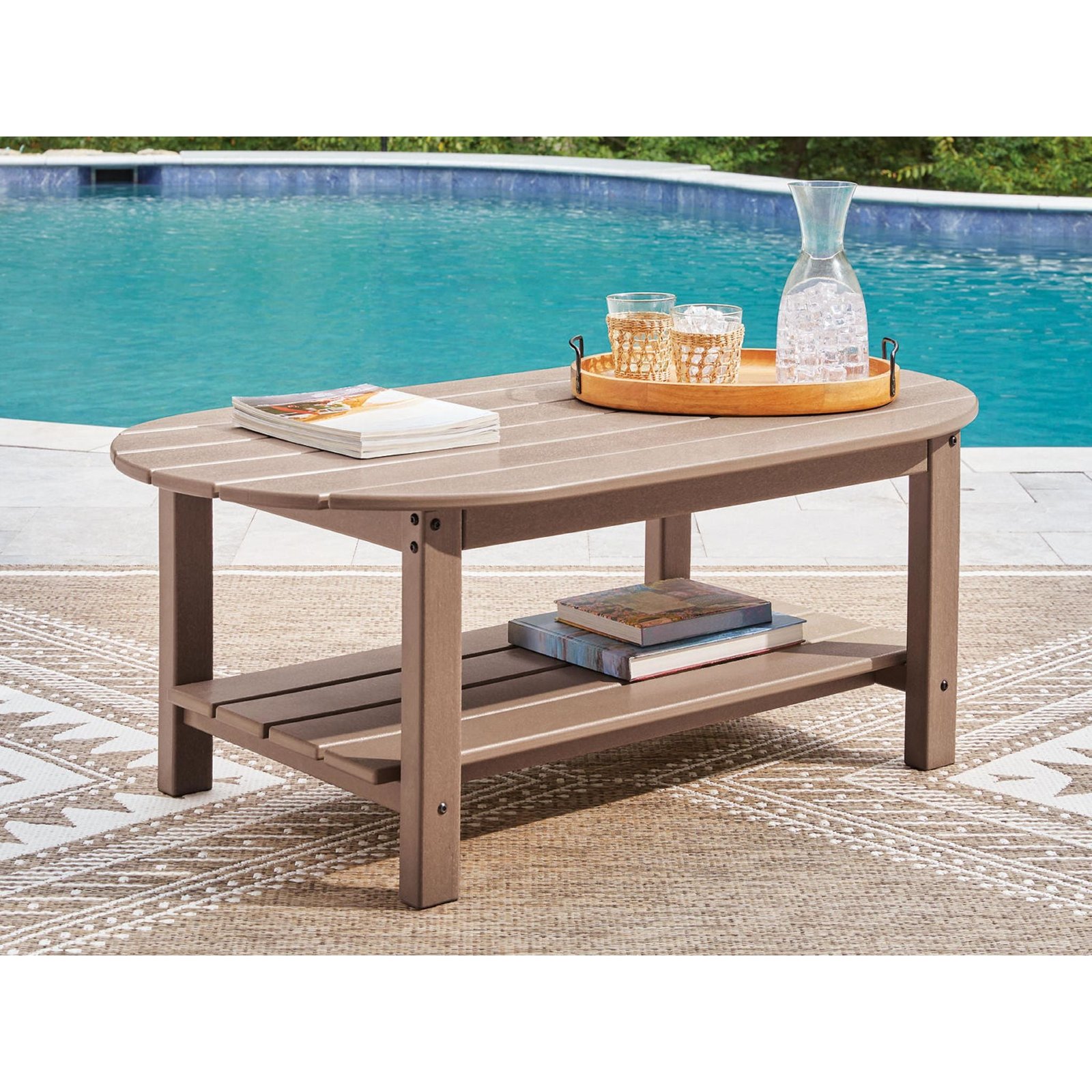 Cliffs Beach Outdoor Coffee Table - 图片 2