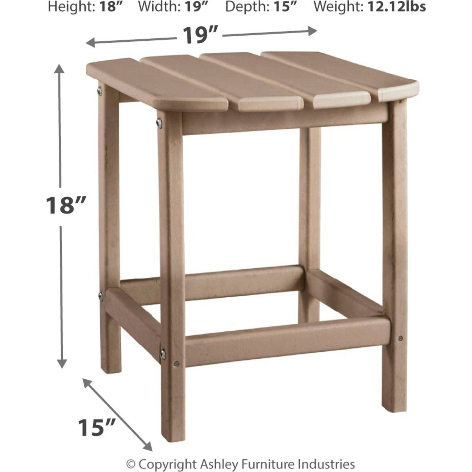 Sundown Treasure Outdoor End Table - 图片 52